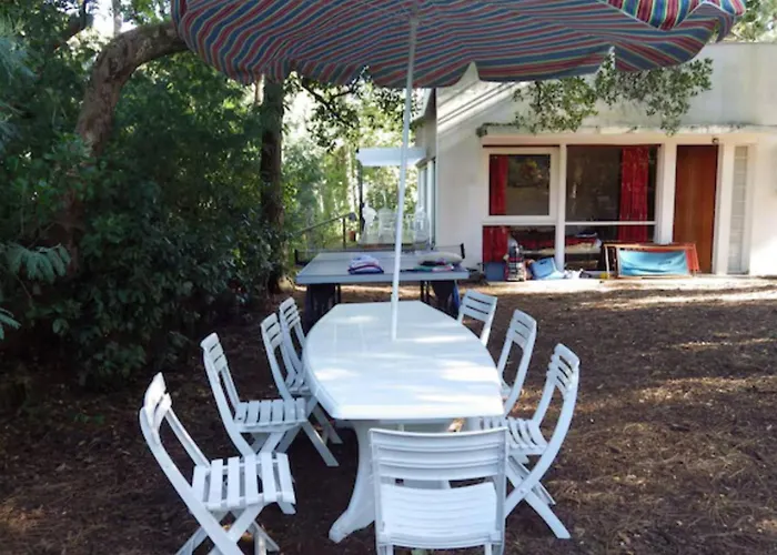 Villa Charmante 60s A 50m De La Plage, Grand Jardin - Fr-1-736-74